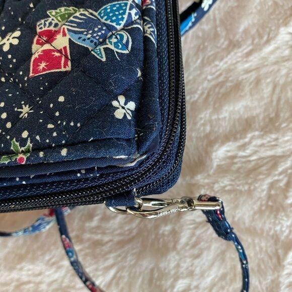 Vera Bradley Georgia Holiday Owls Wallet - Picture 9 of 10